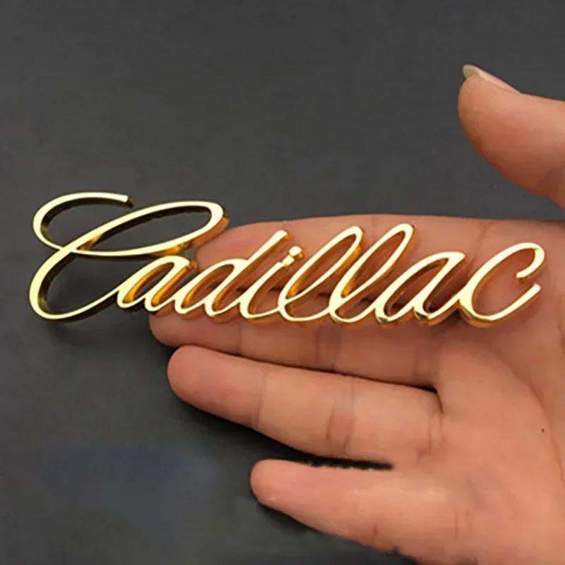 Adesivo Metallo per Auto Emblema Distintivo Anteriore Posteriore Laterale per Logo Cadillac Escalade CTS ATS SRX XTS XT5 STS CT5 CT6 BLS XLR Accessori