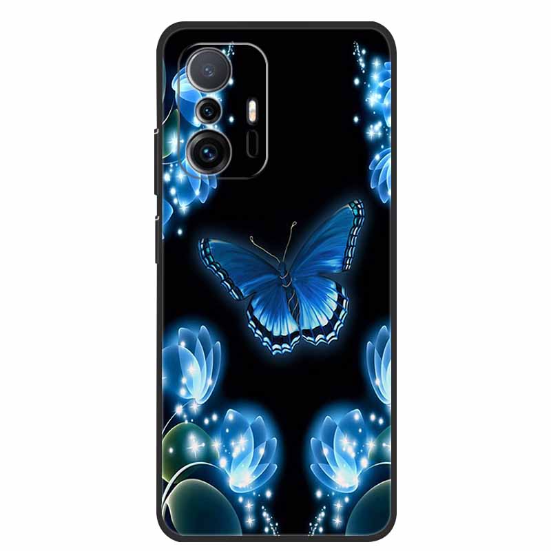 For Xiaomi 11T Pro Case Animals Protective Soft Silicone Cover Phone Cases for Xiaomi Mi 11T Pro 5G Shockproof Mi11T Wolf Coque