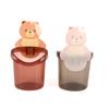 Home Bathroom Toothbrush Holder Wall Mount Suction Cup Toothpaste Storage Rack