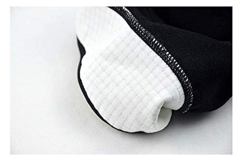 Căciulă Interioară pentru Cască Morethan pentru Ciclism, pentru Vreme Rece și Neagră, Căciulă, Rezistentă la Vânt, CVP-002,