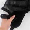 Leather Snow Cap Men Bomber Hat 2022 Ushanka Soviet Black Faux Fur Thermal Winter Hats With Earflap Dad Russian Cap