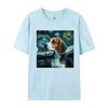 Beagle Dog Post Impressionist Tshirts 100 Cotton T Shirt Unisex Customized Tops Tees Plain T Shirts Wholesale