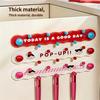 No Drill Suction Cup Row Hooks Rotatable Wall Hanging Rack Cute Decorative Hook Heavy Duty For Bathroom Bedroom Door Organizer