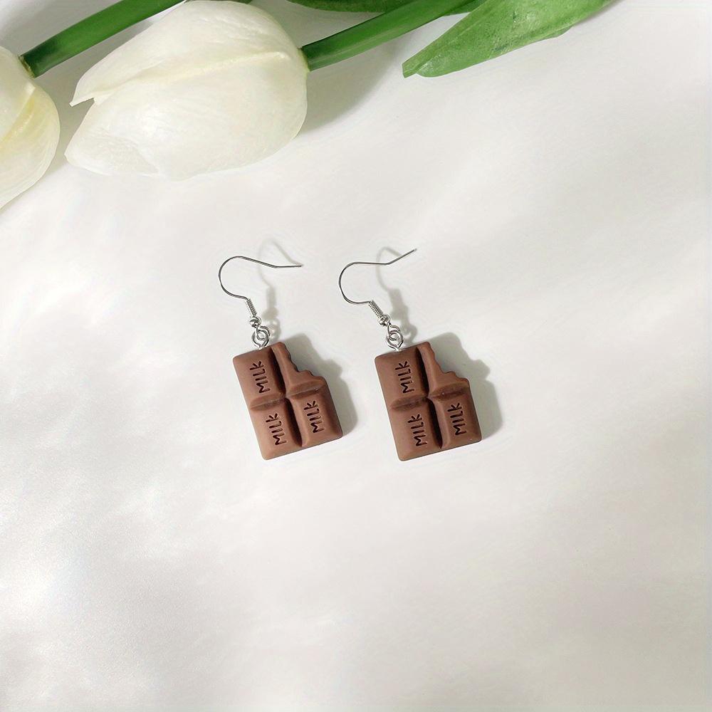 

Ice Cream Cake Earrings - Cute Instagram Style with Realistic Design, Fun Creative Accessories for Women