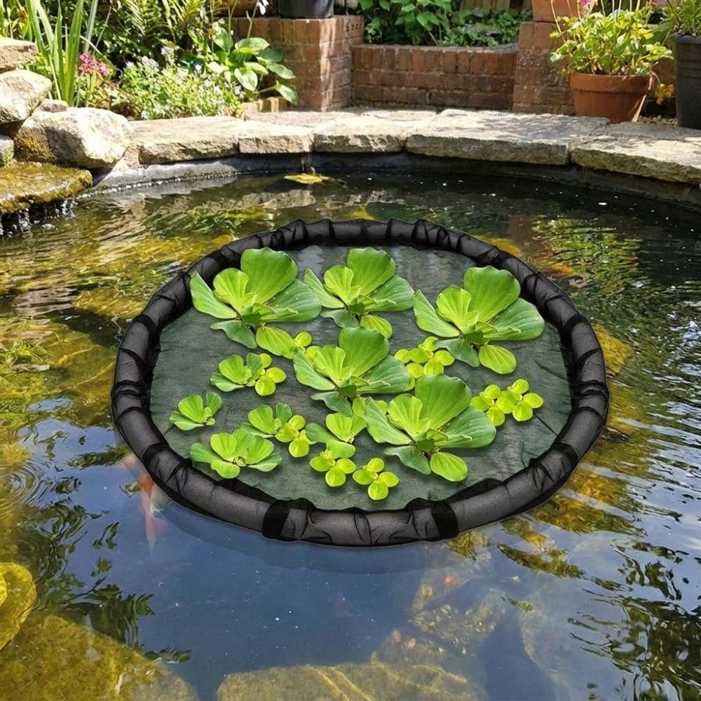 Breathable Floating Island Plant Protector Net Fine Mesh Pond Plant Isolation Net  Water Features