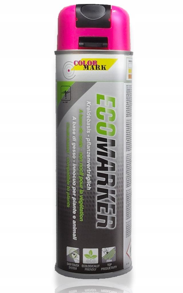 WASHABLE SPRAY CHALK 500ML FOR MARKING PINK