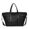 Fashi borchie borse da donna grande capacità nylon borse a spalla per viaggio femminile grandi tote per pendolari signore borsa borsa
