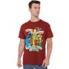 Sesame Street Unisex Adult Vintage Christmas T-Shirt