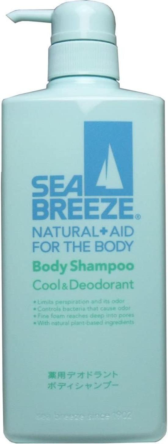 Sea Breeze Body Shampoo Cool & Deodorant 600ml x 2 sets