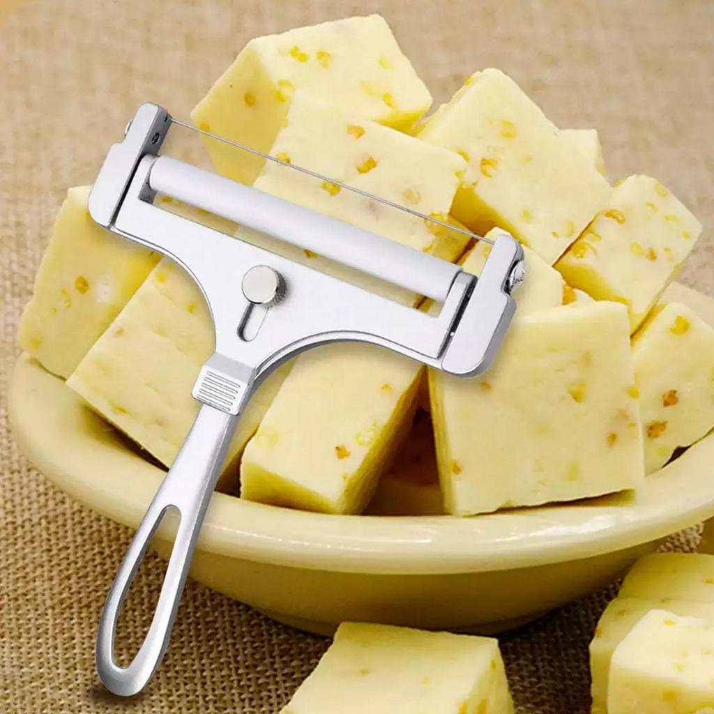 Cheese Slicer Cheese Scraper with AdjustableThickness Butter CheeseShaver ButterSlicer Multi-purpose KitchenTool 1
