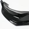 For Tesla Model 3 Highland 2025 3Pcs Front Bumper Lip Splitter Spoiler Guard Diffuser Carbon Fiber ABS Trim Body Kit Accessories