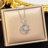 Women’s Sun and Moon Necklace - Elegant Cross-border Fashion Collarbone Chain