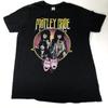 Motley Crue Theatre of Pain Album Art Logo Size L Large Black Shirt Band Tee Unisex T-Shirt