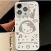 Cartoon Sanrio Color Silver iPhone11/11/11promax Mobile Phone Case Apple 11/11 Vitality Case IMD Tide