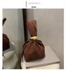 Niche Women's 2025 Trendy Autumn/Winter Retro High-End Bucket Bag