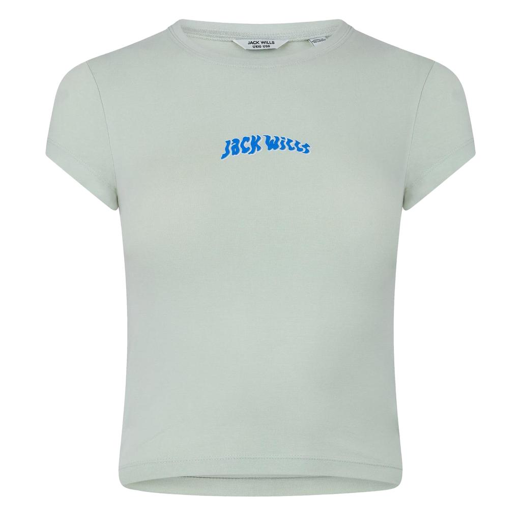 Jack Wills Womens/Ladies Lettering Logo Crop Top
