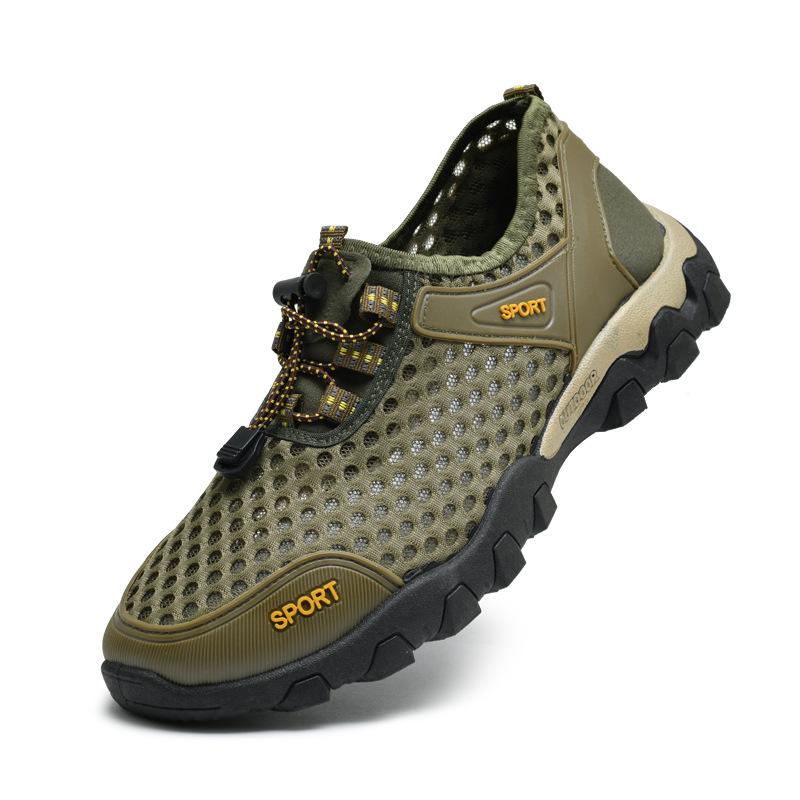 Men's Mesh Water Hiking Shoes - Breathable, Casual & Trendy Sports Footwear 2026