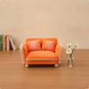 Miniature Sofa 1:12 Scale with Pillows Padded for Photography Props