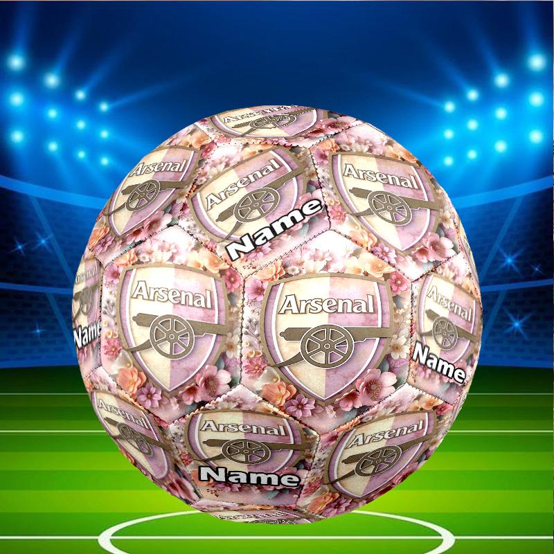 Custom Name Personalized Football Team F.C-A Print Size 5 Soccer Ball Training & Match Football, for Team, Kicking, Gift for Football Enthusiasts