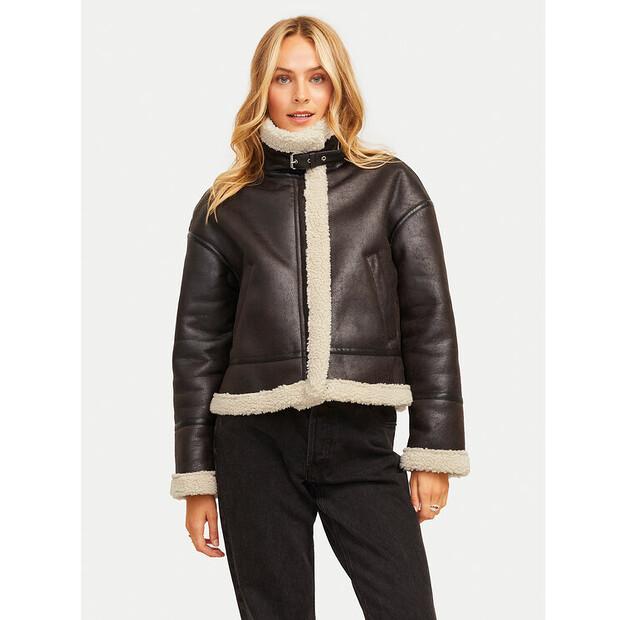 Куртка из искусственной кожи JJXX Yolanda EU XL