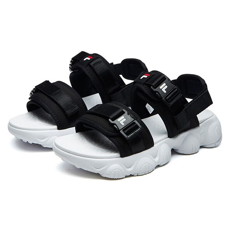 Fila Heritage-Fht Casual Sandals Women Sandals Black White F12W124530FBK