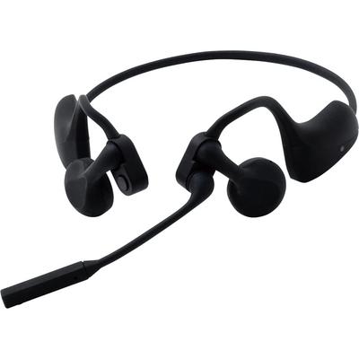 King Jim Headset That Does Not Block Your Ears [Call Meets (wireless Type)] CMM10 Black