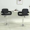 VidaXL 2x Swivel Dining Chairs Dining Chairs Kitchen Seats Dining Chairs Adjustable Height Indoor 335558