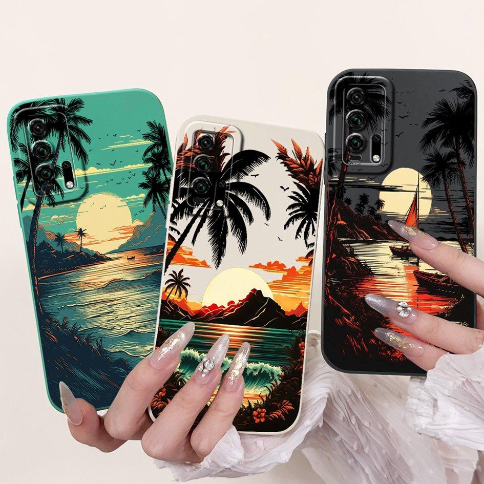 For Huawei Nova 5T Case YAL-L61 YAL-L71 YAL-L21 Honor20 Cover Cute Cartoon Silicone Lens Protective Cover For Honor 20 Pro Coque