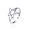 Lindon Klassisk 925 Sterling Sølv Zircon Ring Dame Smykker Bryllup Løfte Party Gift