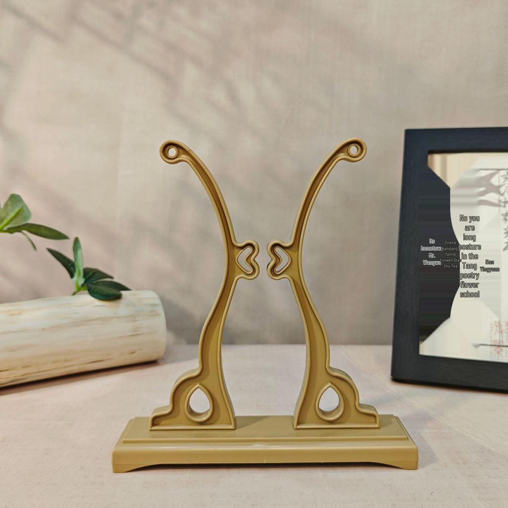 Ancient-Style Chinese Round Fan Gift Box with Lid and Gift Bag