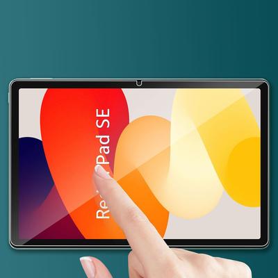 Voor Xiaomi Redmi Pad SE Schermbeschermer HD Clear Gebogen Rand Gehard Glas Tablet Schermfolie