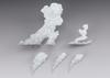 TAMASHII NATIONS Soul EFFECT SMOKE White for 135mm Effect Parts for Figures Ver. S.H.Figuarts Approx. PVC&ABS