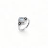 Statement Garnet Ring, 925 Sterling Silver, Christmas Gift