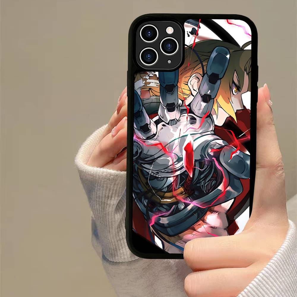 Fullmetal Alchemist Phone Case Silicone PC+TPU For For iPhone 11 12 13 14 15 16 Plus Pro Max Cover iPhone 16 plus