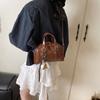 Trendy texture popular bag hand bag versatile women's bag retro underarm shoulder bag women's bag