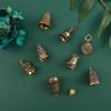 Brass 6- Character Bell, Brass Gourd Pendant, Keychain, Brass Pendant For Bag For Car Fashion Accessory