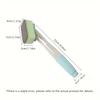 Long Handle Sponge Brush with 3 Replaceable Heads , Ergonomic Dishwashing , Kitchen Cleaning Tool for Pots, Pans, Stovetops, Tiles