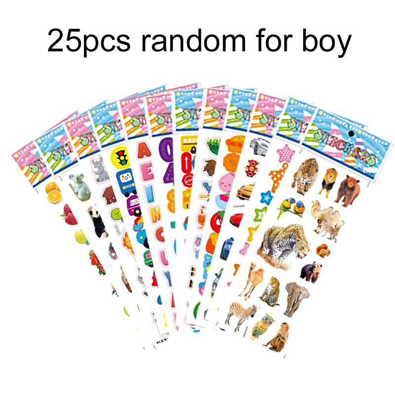 25/50/100pcs Bubble Stickers plastic Kids Favorite Gifts Party Favors Festival Gathering Christmas Children Day Birthday TMZ