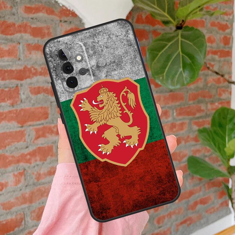 Bulgaria Flag Cover For Samsung Galaxy A55 A35 A25 A15 A52 A32 A12 A14 A34 A54 A51 A71 A13 A33 A53 Case