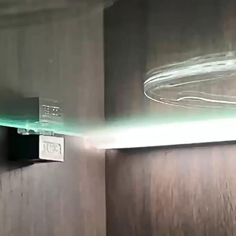 4 Stück verstellbare Glasklemmen Stabile Halterungen aus Zinklegierung Zubehör für 10 12 mm dicke Gläser in eleganten Farbdesigns