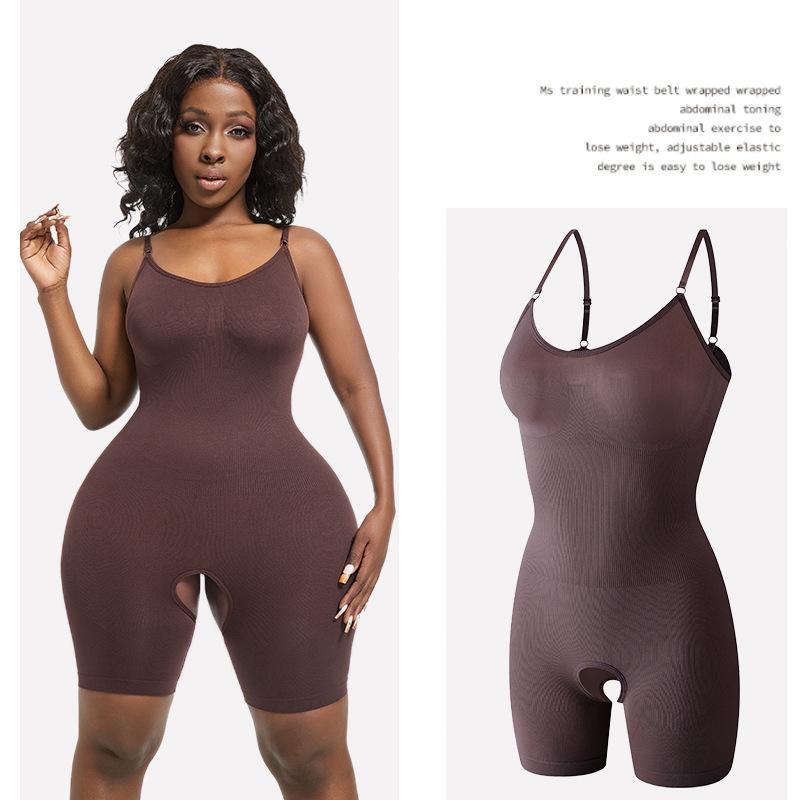 Womens One Piece Full Body Shaper Thin Tummy Control Butt Lifting Postpartum Shapewear