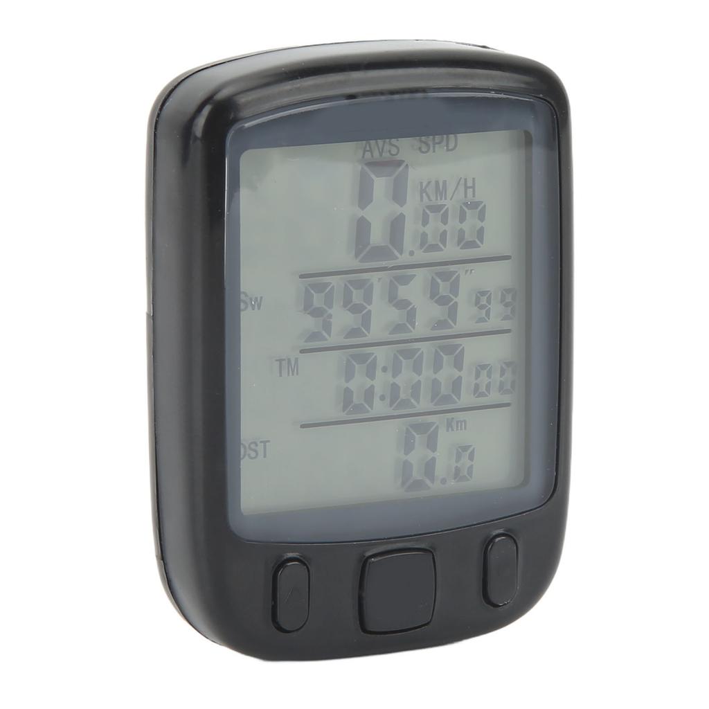 563A Bicycle English Wired Computer Luminous Waterproof Bike Speedometer for Cycling Real Time Speed Track Distance