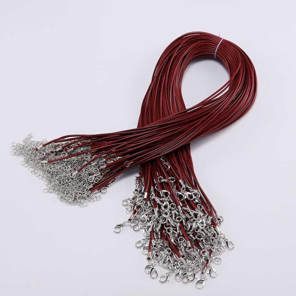 Korean Wax Line Jewelry Cord - 1.5mm Braided Necklace Rope 2023 Edition