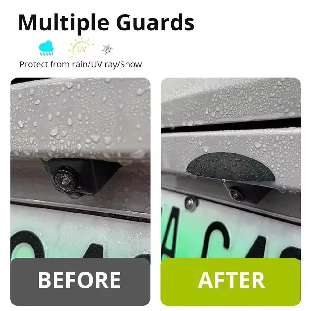 Durable Car Rear Camera HD Reversing Rain Cover Silicone Weatherproof Rainproof Protection For Autos Supplies Accessories Camera