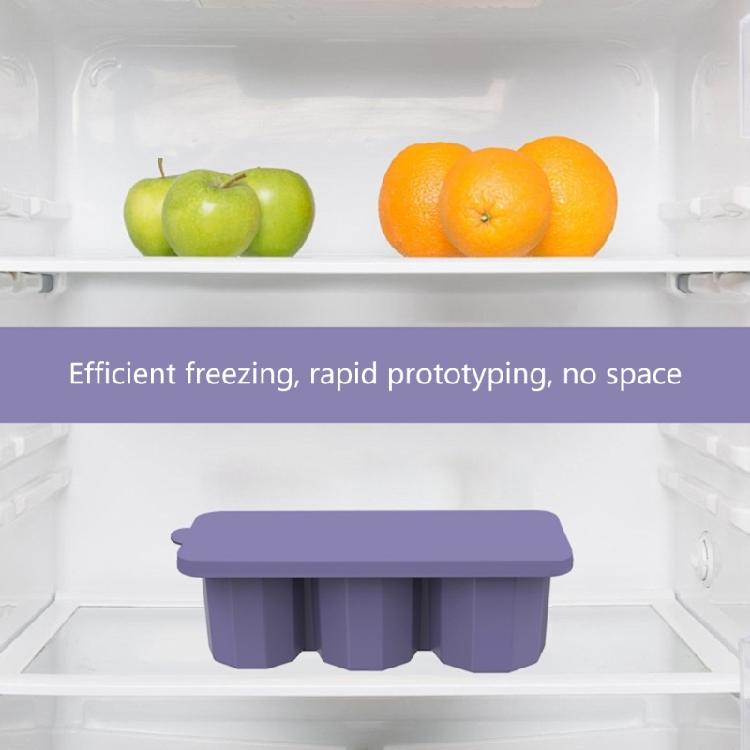 Hollow Cylinders Ice Tray for Large Water Cup Ice Cube Maker Ice Lattices Molds