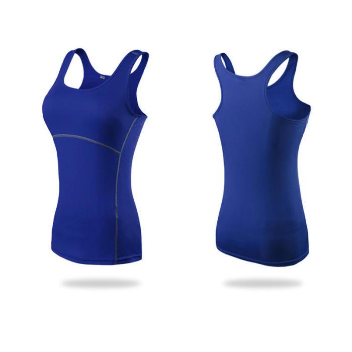 Breathable Women Tank Top Summer Sexy Sports Fitness Workout Tops Gym Sleeveless T Shirts Quick Drying Loose Vest