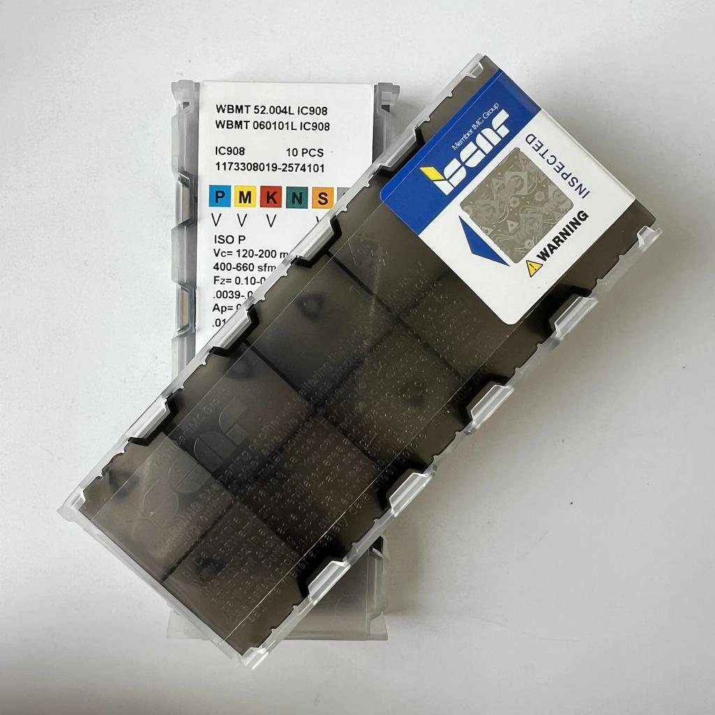 ISCAR / WBMT060101L IC908 / Industrial indexable Carbide Inserts 10 Pcs