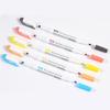 Double Headed Fluorescent Highlighter Pen 10/15Color Highlighters Marker for Planner Journal Scrapbooking Color Coding