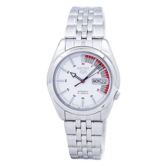 Восстановленные мужские часы Seiko 5 Automatic SNK369 SNK369K1 SNK369K белый