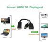 Adaptateur HDMI vers DisplayPort - Haute Qualité - 4K - Alimentation USB - Compatible PC/Xbox/PS4